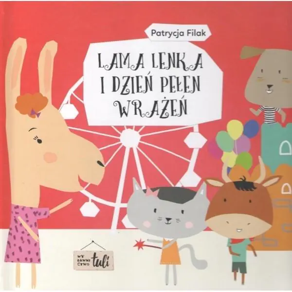 Książka - Lama Lenka i dzień pełen wrażeń