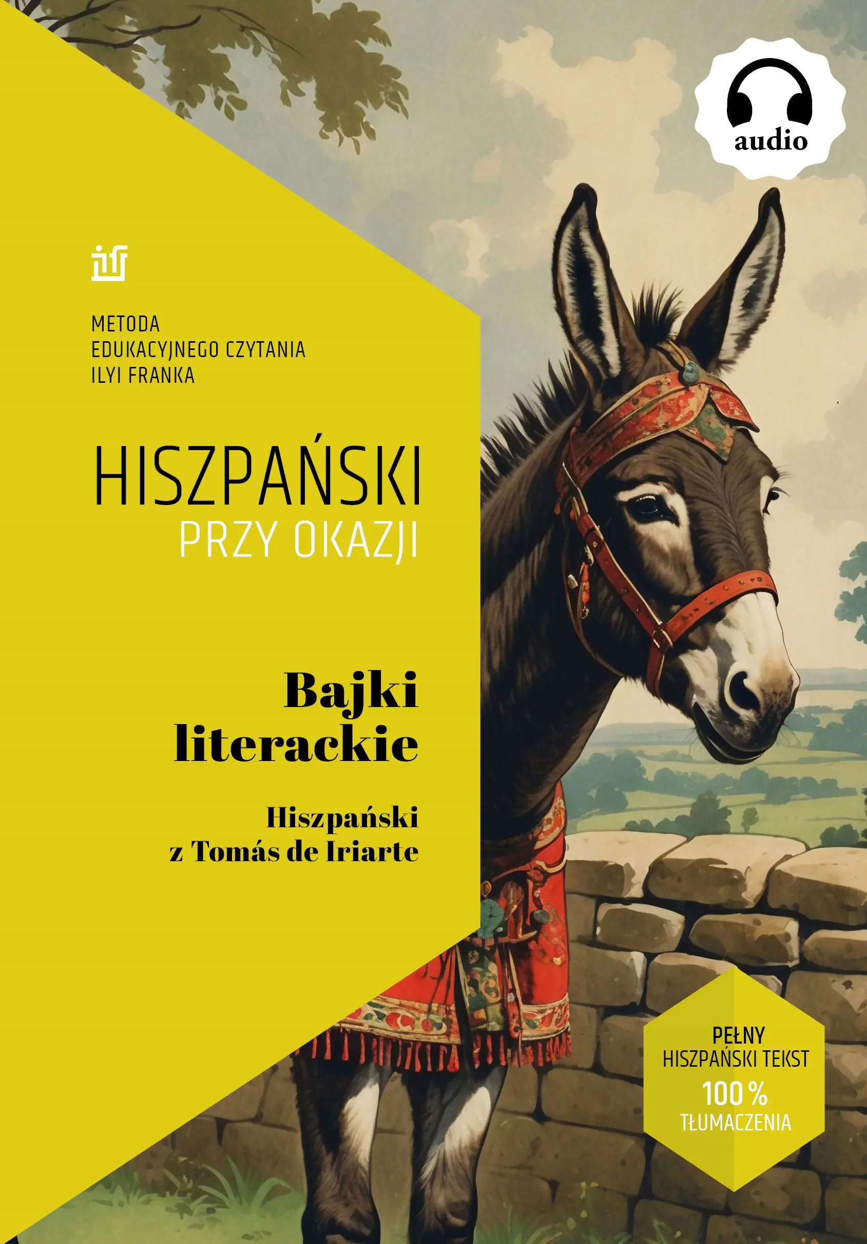 Książka - Bajki literackie. Hiszpański z Toms de Iriarte