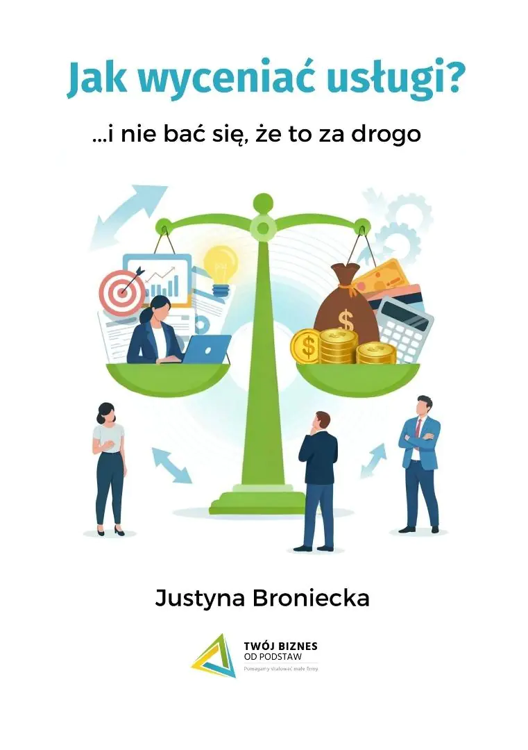 Książka - Jak wyceniać usługi i nie bać się, że to za drogo