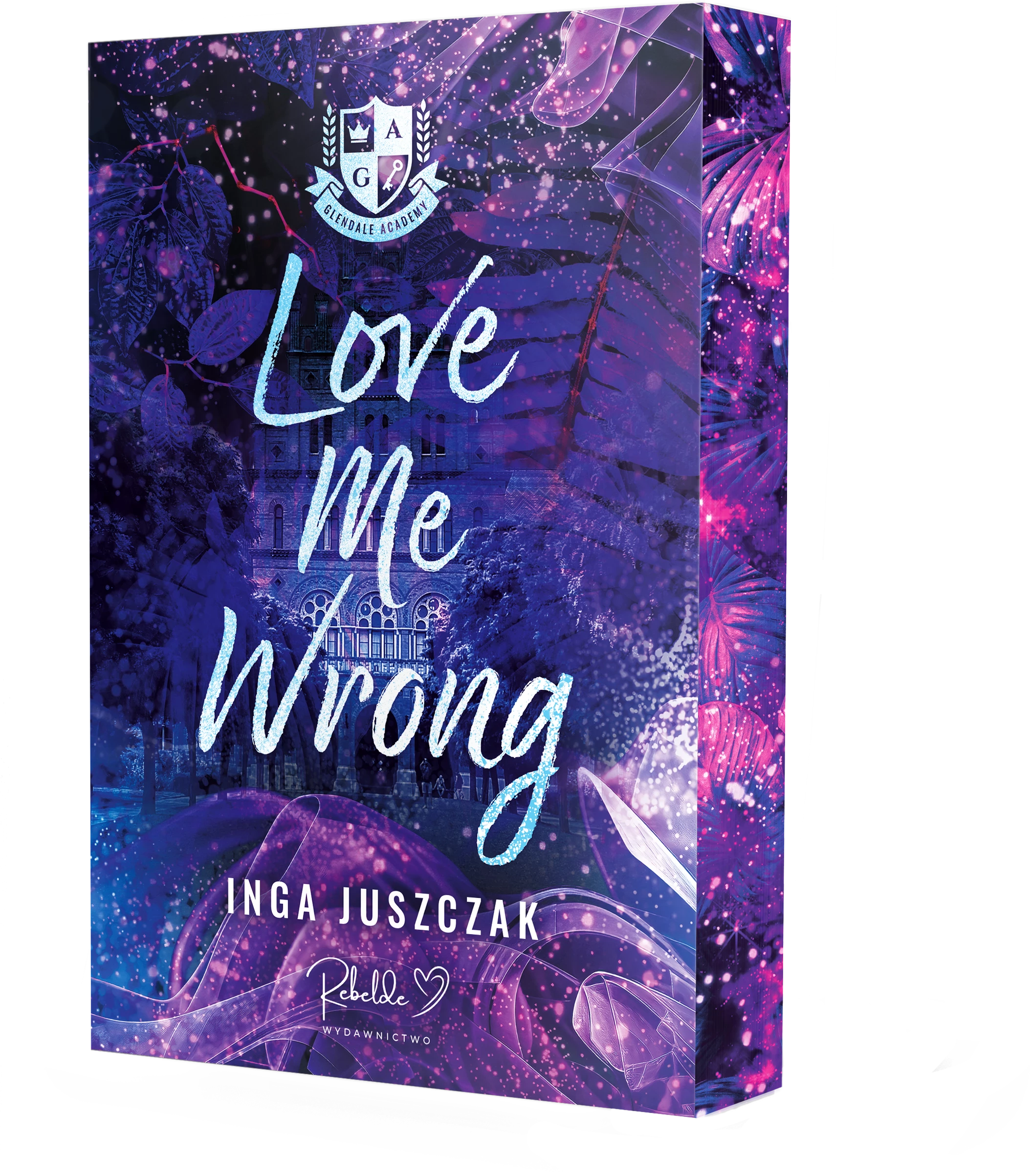 Książka - Love Me Wrong (barwione brzegi)