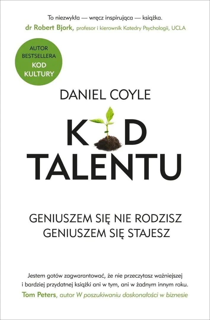 Książka - Kod talentu. Geniuszem się nie rodzisz. Geniuszem się stajesz