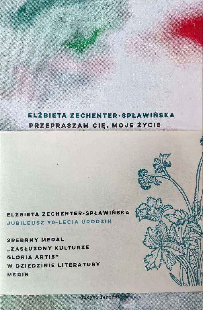Książka - Przepraszam cię, moje życie