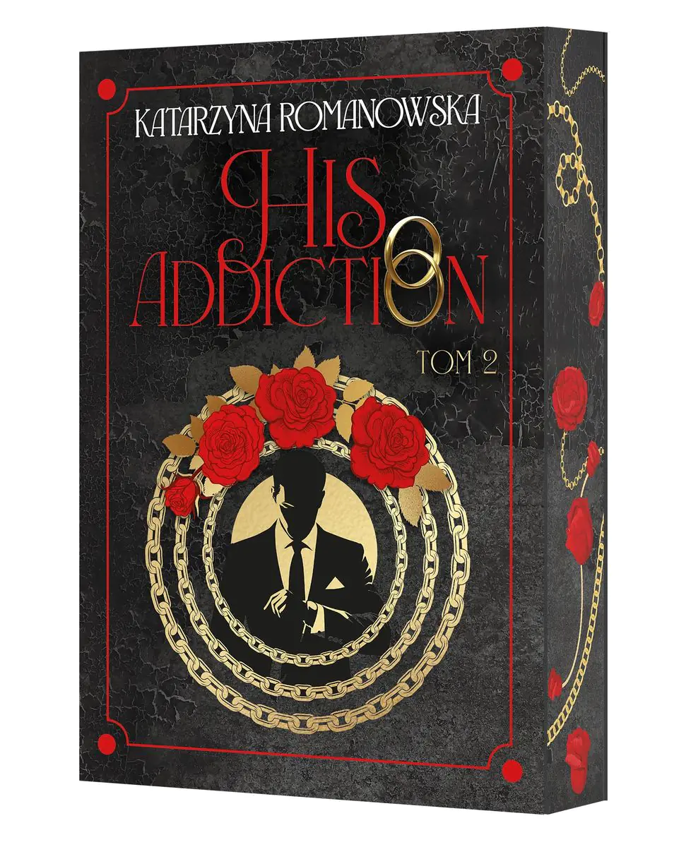 Książka - His Addiction (ilustrowane brzegi)