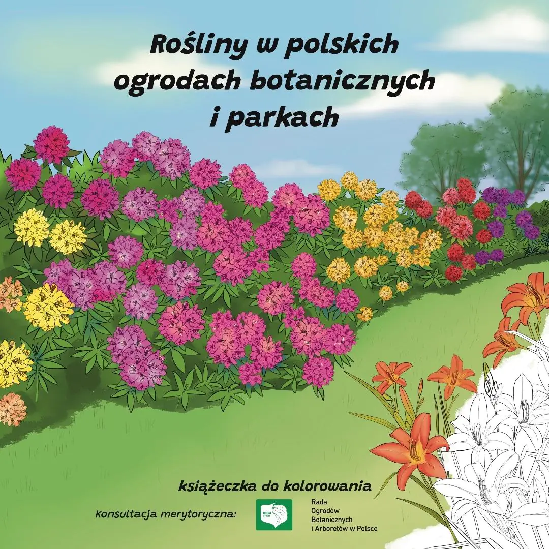 Książka - Rośliny w polskich ogrodach botanicznych i parkach