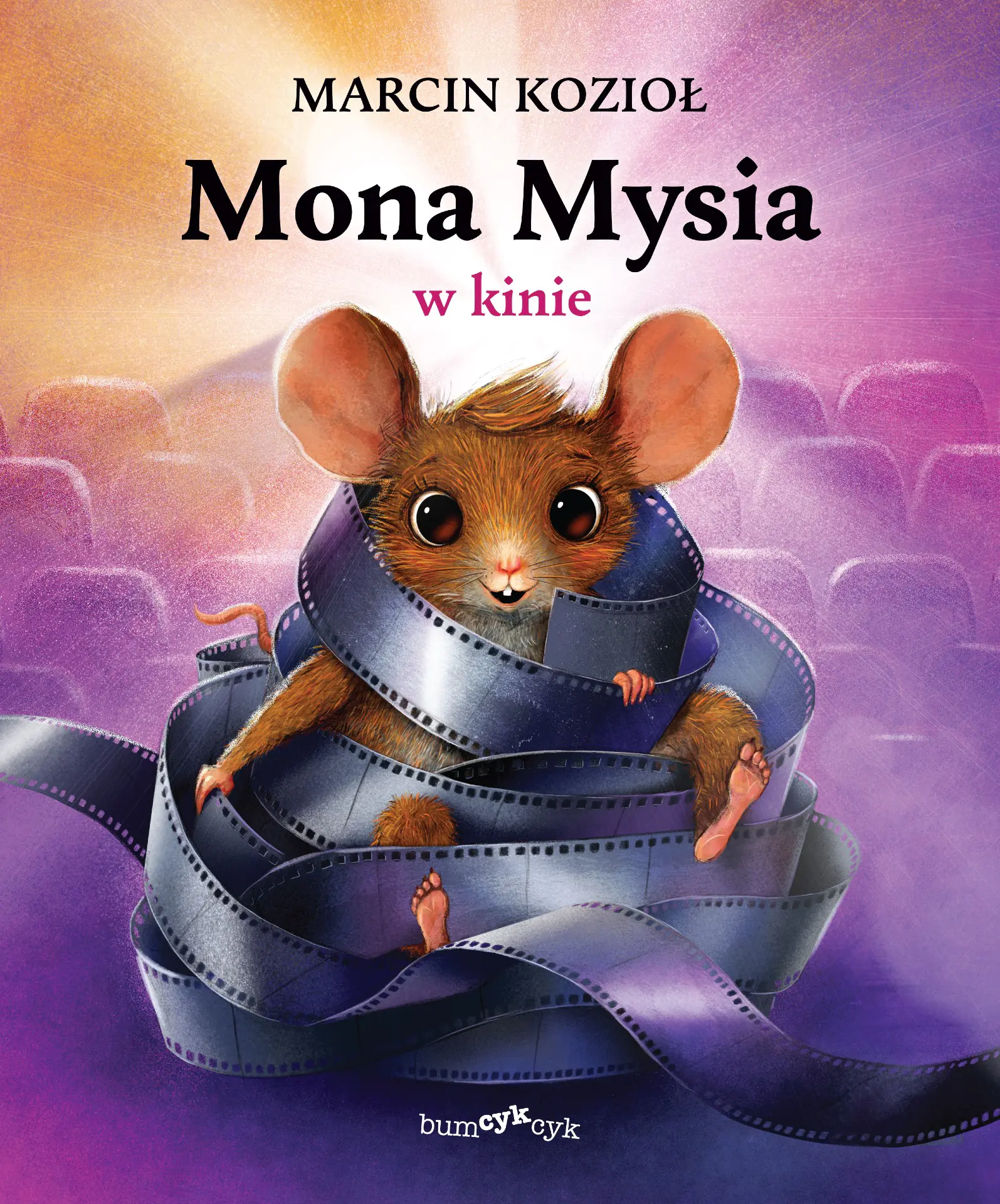Książka - Mona Mysia w kinie