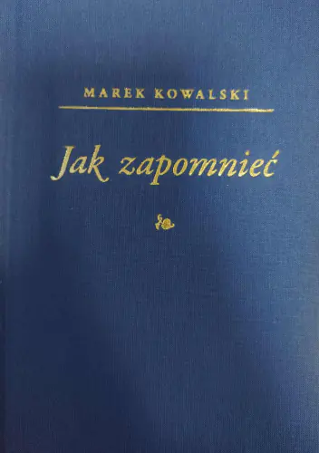 Książka - Jak zapomnieć