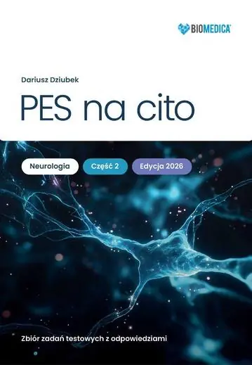 Książka - PES na cito Neurologia cz. 2 zbiór zadań testowych z odpowiedziami