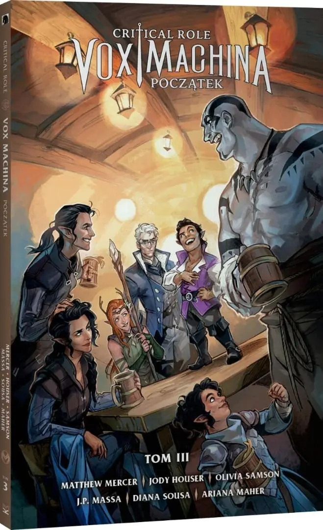 Książka - Critical Role: Vox Machina Początek. Tom 3