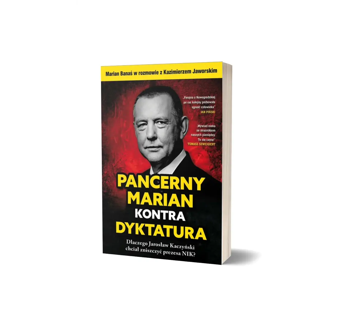 Książka - Pancerny Marian kontra dyktatura. Dlaczego Jarosław Kaczyński chciał zniszczyć prezesa NIK?