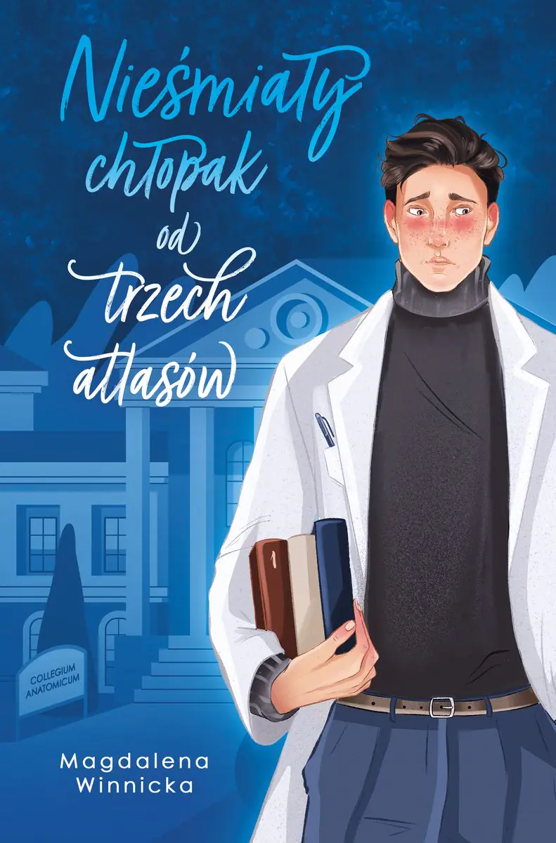Książka - Nieśmiały chłopak od trzech atlasów