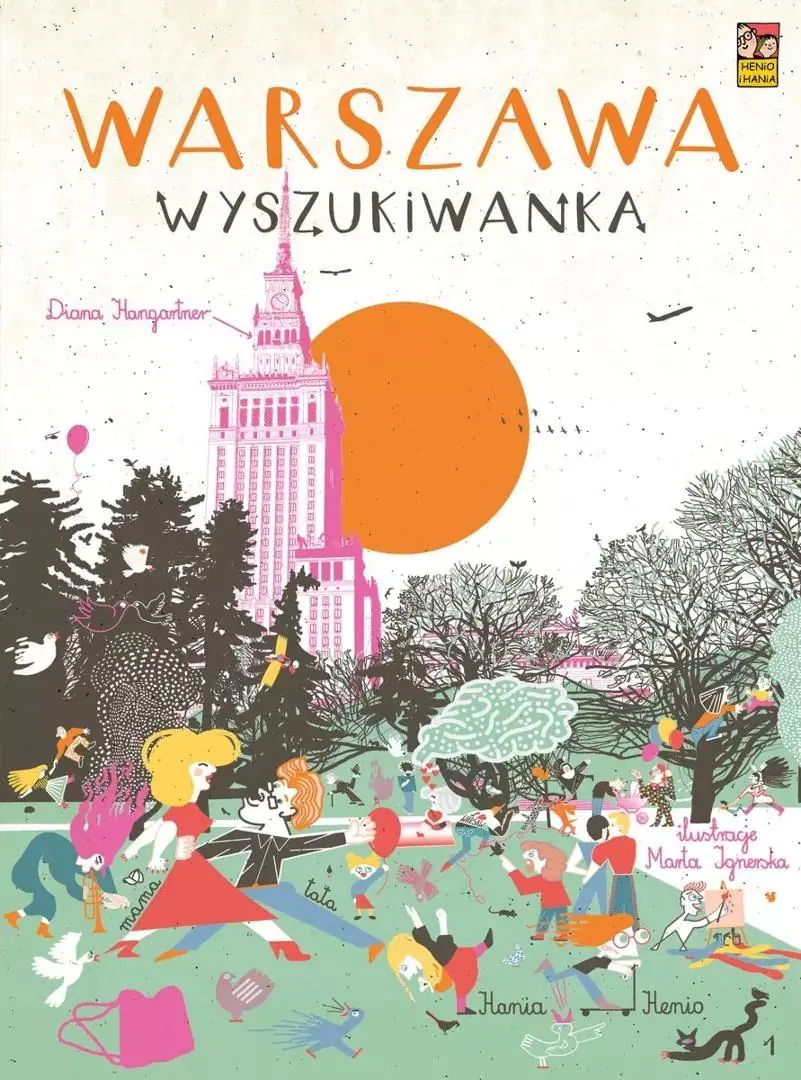 Książka - Warszawa. Wyszukiwanka
