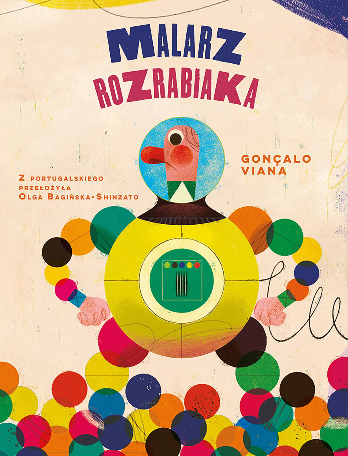 Książka - Malarz rozrabiaka