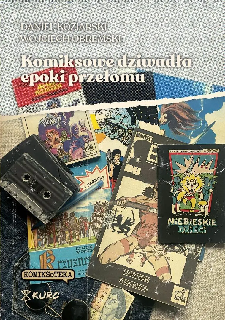 Książka - Komiksowe dziwadła epoki przełomu