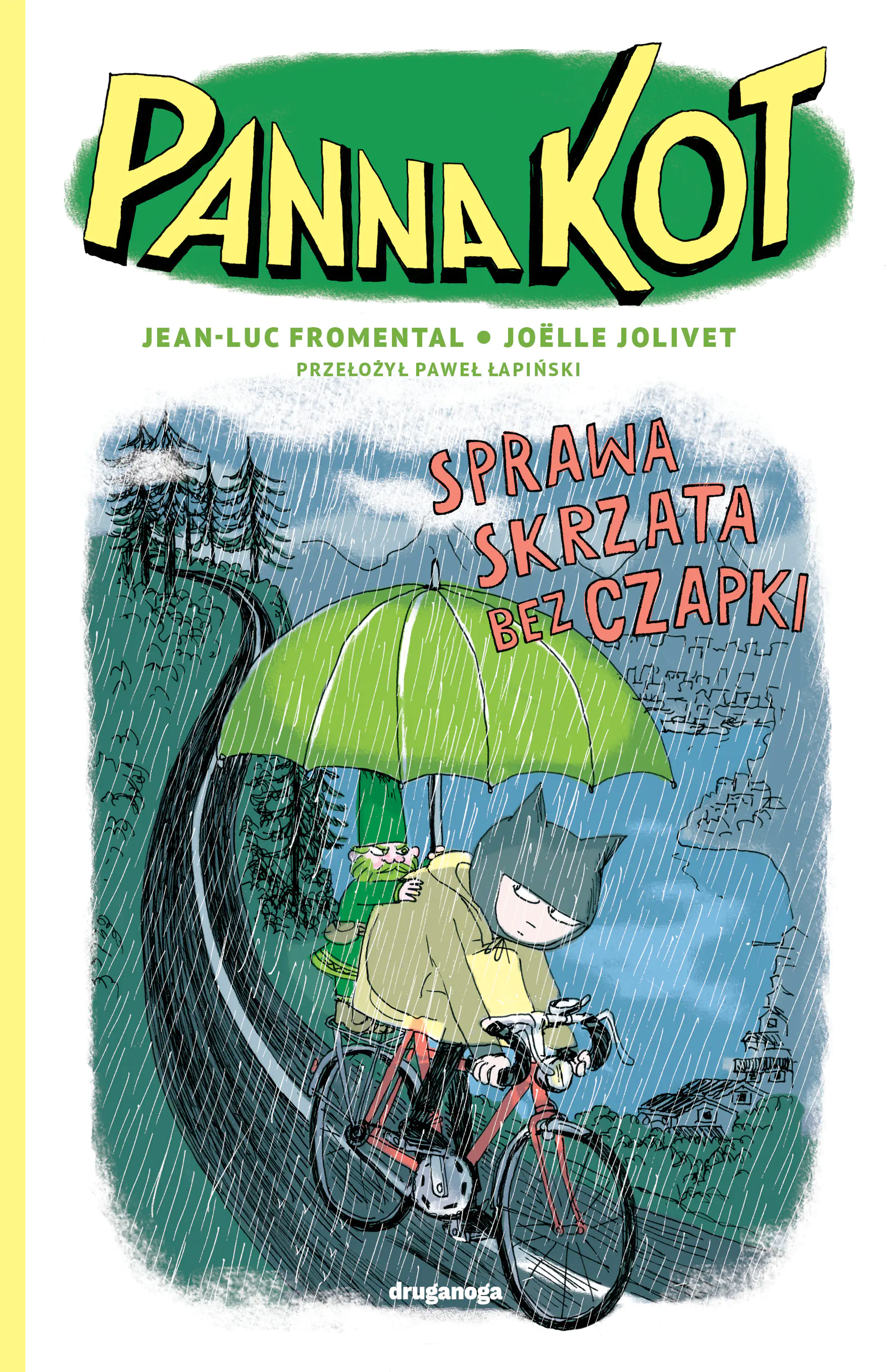 Książka - Sprawa skrzata bez czapki. Panna Kot. Tom 2