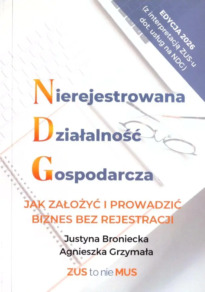 Książka - Nierejestrowana Działalność Gospodarcza