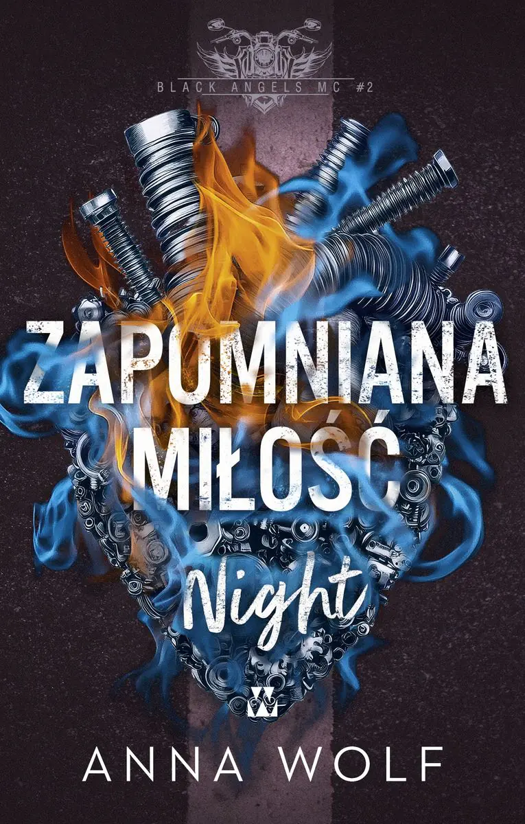 Książka - Zapomniana miłość. Night. Black Angels MC. Tom 2