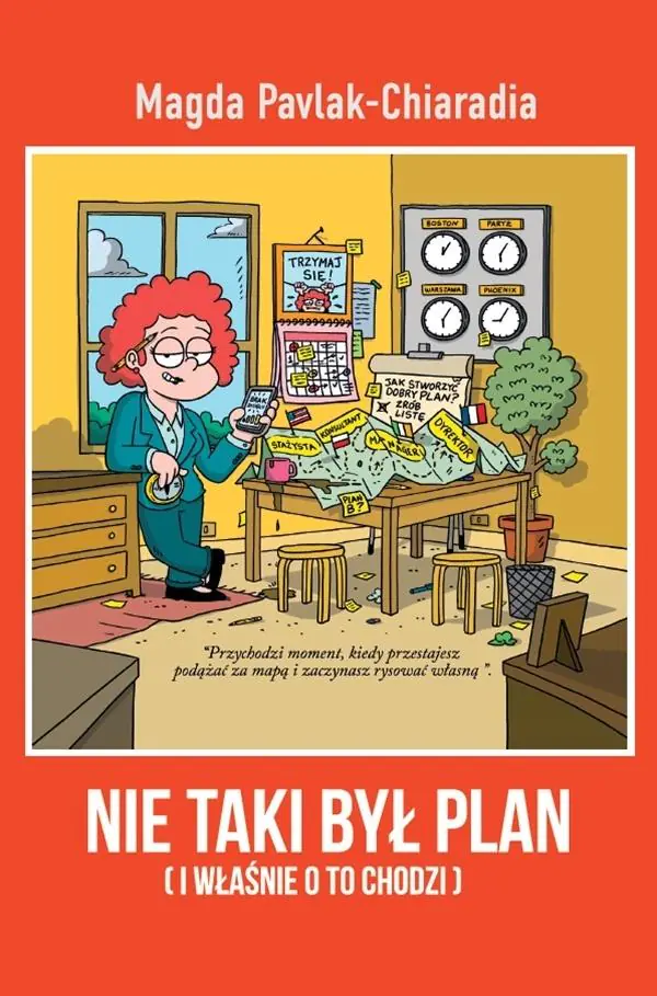 Książka - Nie taki był plan. I właśnie o to chodzi