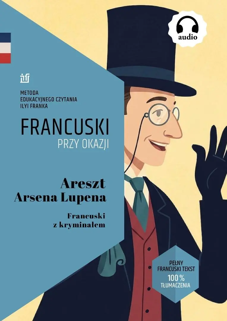 Książka - Areszt Arsena Lupena. Francuski z kryminałem