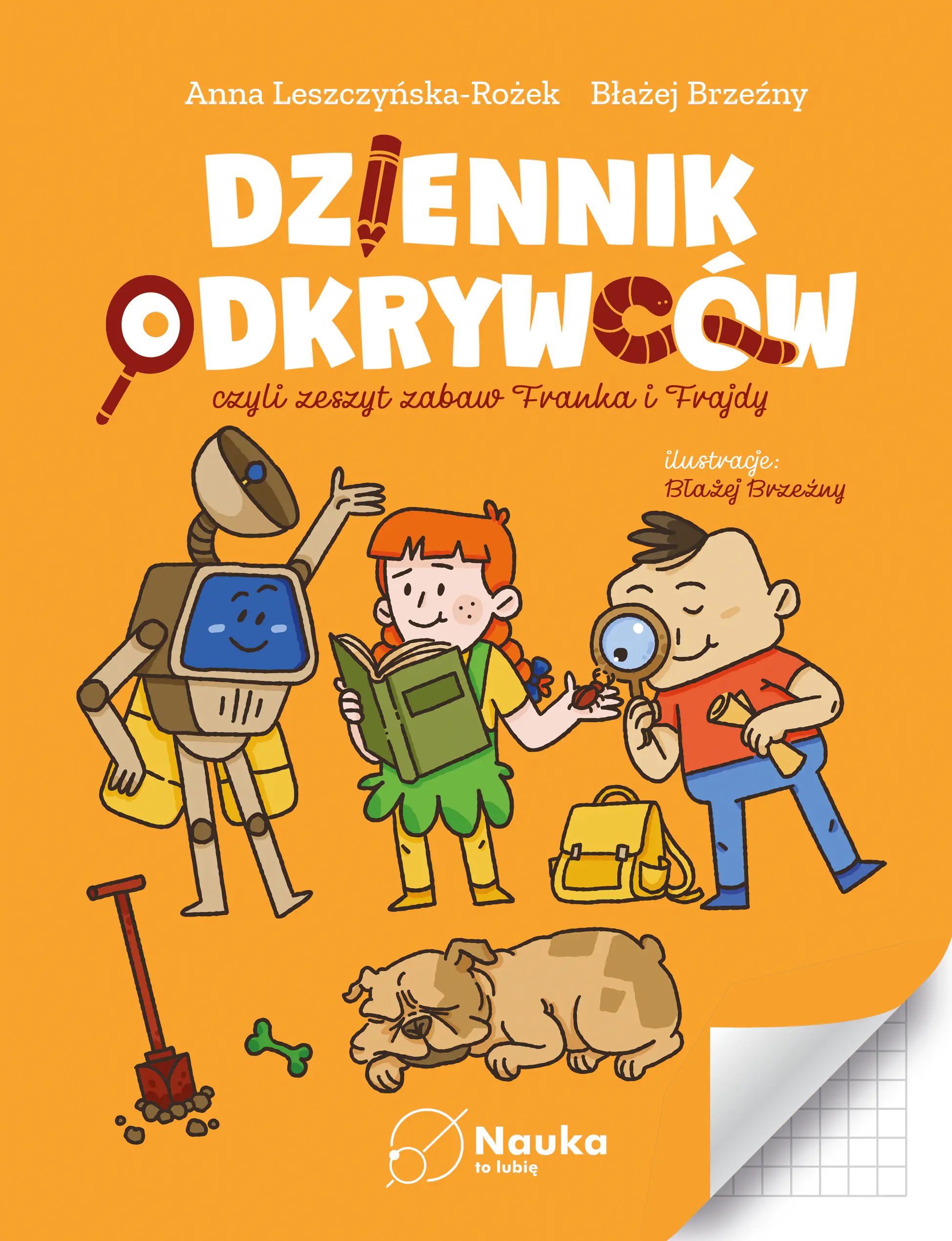 Książka - Franek i Frajda. Dziennik Odkrywców
