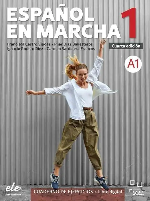 Książka - Espanol en marcha 1 ćwiczenia + licencja digital 4 edicion