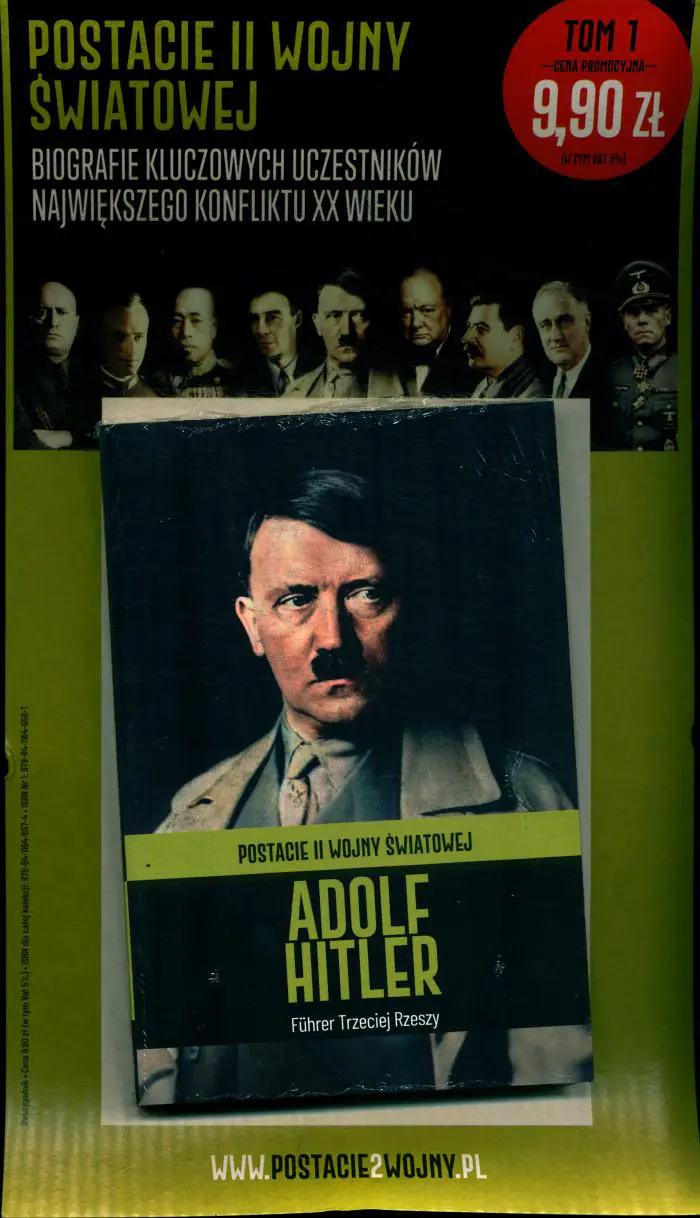 Książka - POSTACIE II WOJNY ŚWIATOWEJ