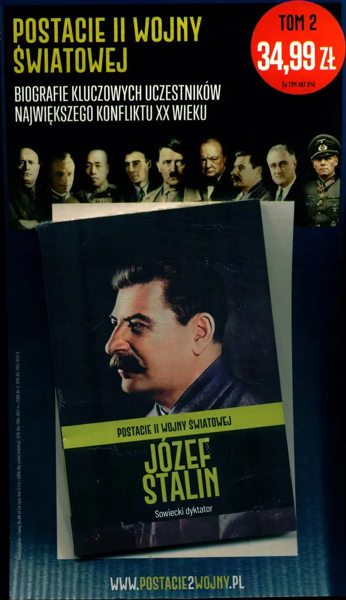 Książka - POSTACIE II WOJNY ŚWIATOWEJ