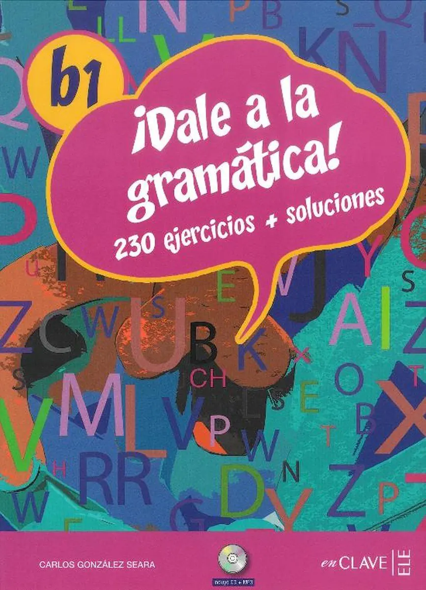Książka - Dale a la gramatica B1 Książka + ćwiczenia + klucz + CD - Seara Gonzalez Carlos 