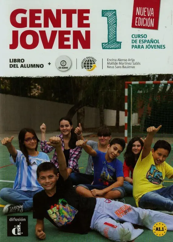 Książka - Gente Joven 1 A1.1. Podręcznik + CD