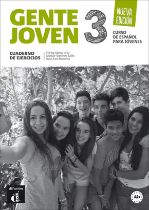 Książka - Gente joven 3 ne zeszyt ćwiczeń