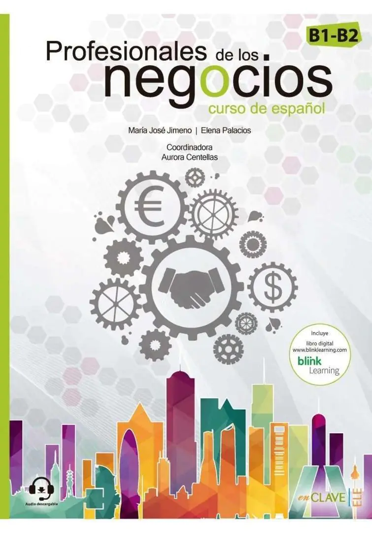 Książka - Profesionales de los negocios B1 - B2. Curso de espanol