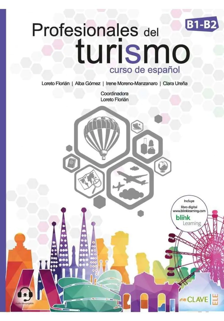 Książka - Profesionales del turismo B1 - B2. Curso de espanol