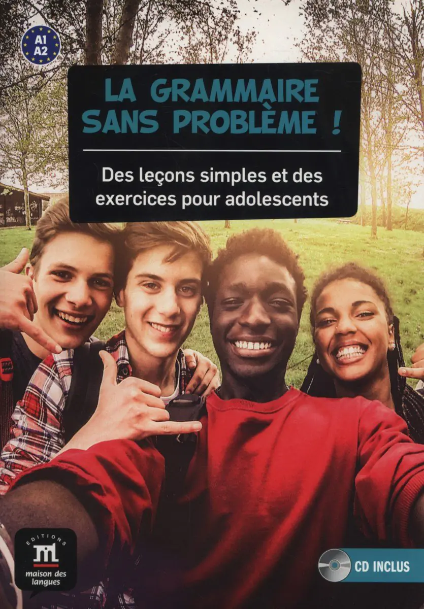 Książka - La Grammaire Sans Probleme. A1-A2 + CD
