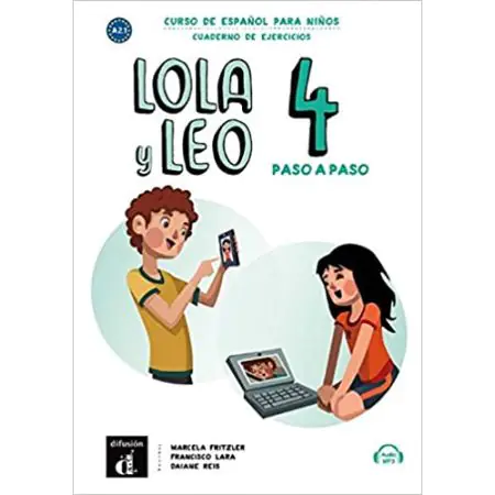 Książka - Lola y Leo 4 paso a paso zeszyt ćwiczeń