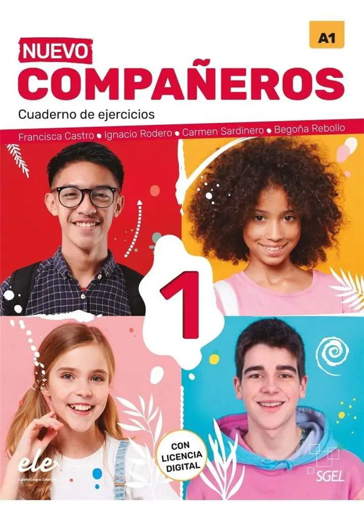 Książka - Nuevo Compañeros 1. Cuaderno de ejercicios