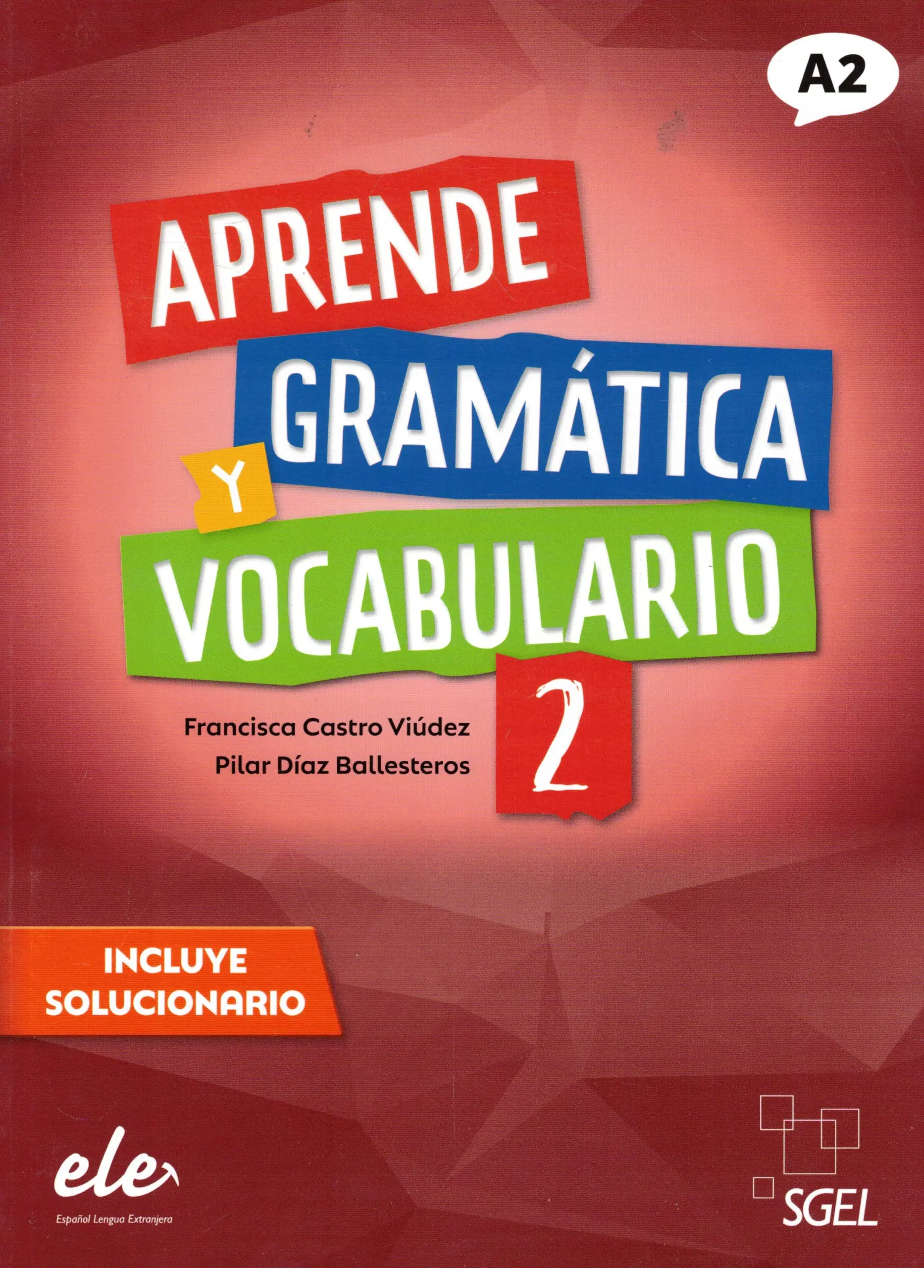Książka - Aprende Gramatica y vocabulario 2 A2