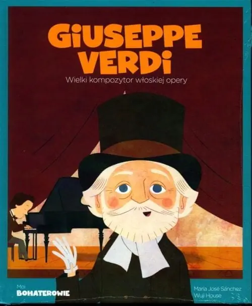Książka - Moi Bohaterowie Giuseppe Verdi