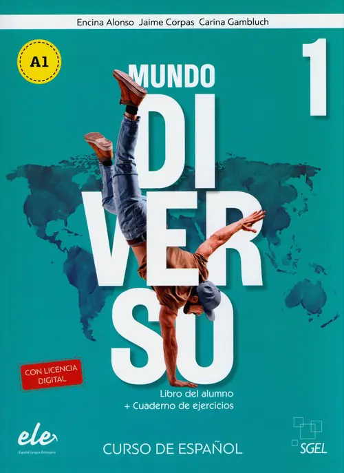 Książka - Mundo Diverso 1 Podręcznik + ćwiczenia