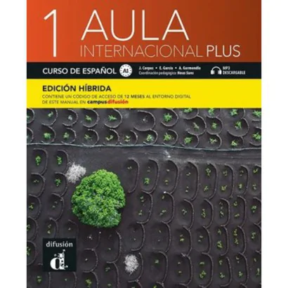 Książka - Aula Internacional Plus 1 Edición hbrida