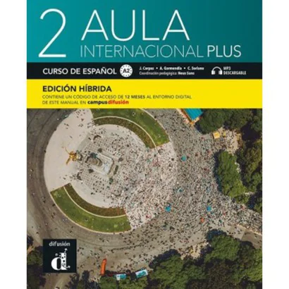 Książka - Aula Internacional Plus 2 Edición hbrida