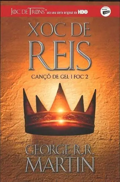 Książka - Xoc de reis Canco de gel i foc 2