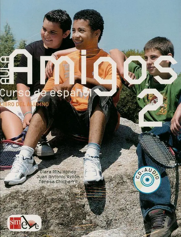 Książka - Aula Amigos 2. Curso de espanol + CD