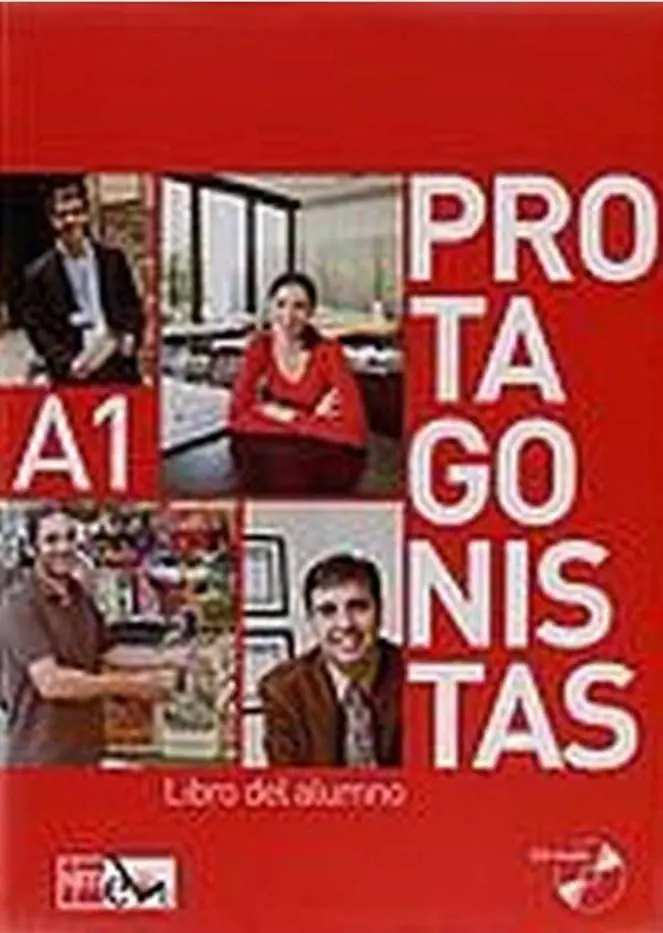 Książka - Protagonistas A1 podręcznik + ćwiczenia + CD