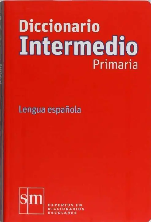 Książka - Diccionario Intermedio Primaria. Lengua espanola