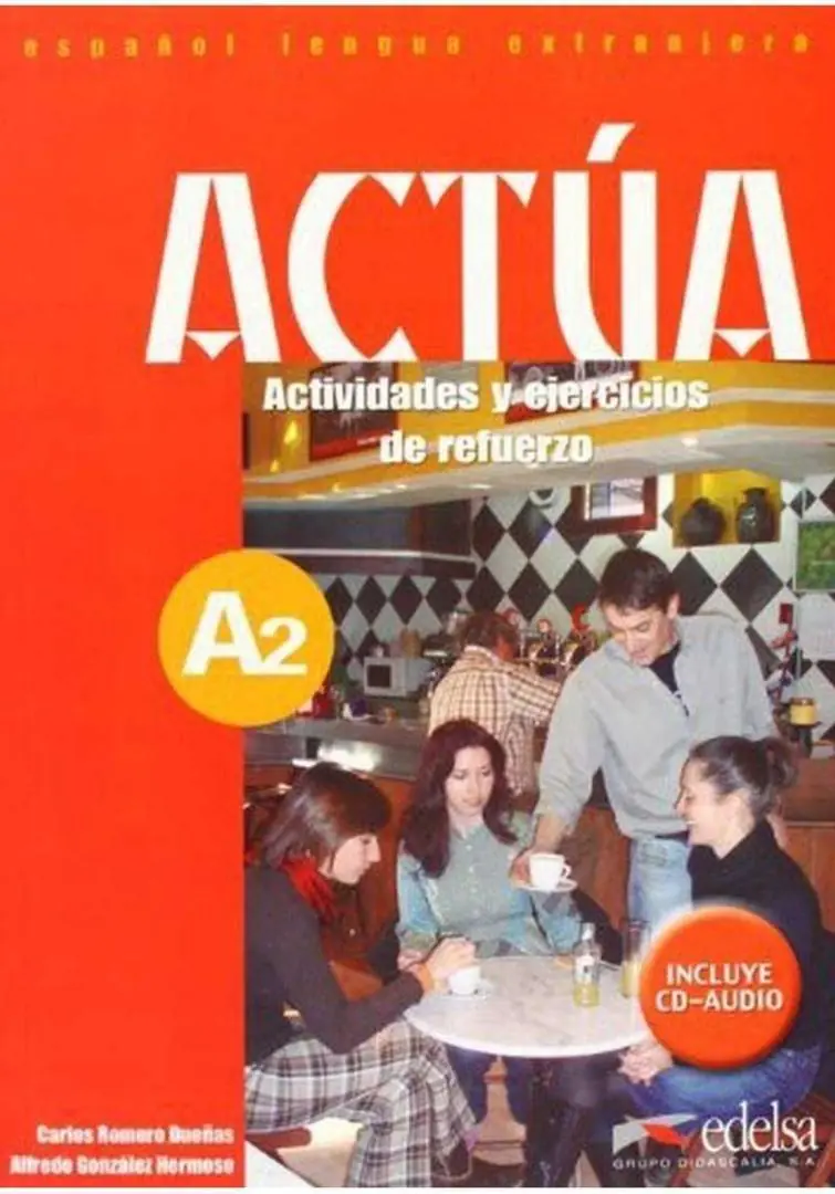 Książka - Actua A2 Podręcznik z ćwiczeniami + CD