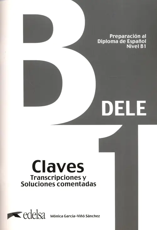 Książka - DELE B1. Lösungsschlüssel zum Übungsbuch