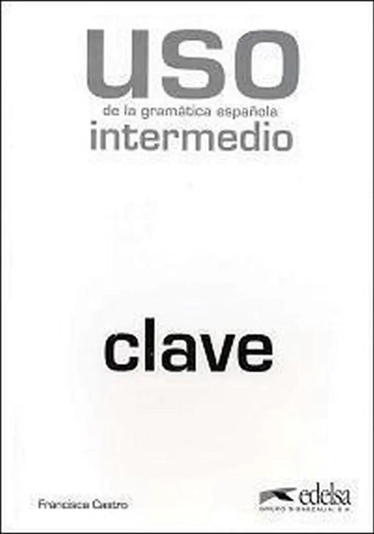 Książka - Uso de la gramatica intermedio. Klucz