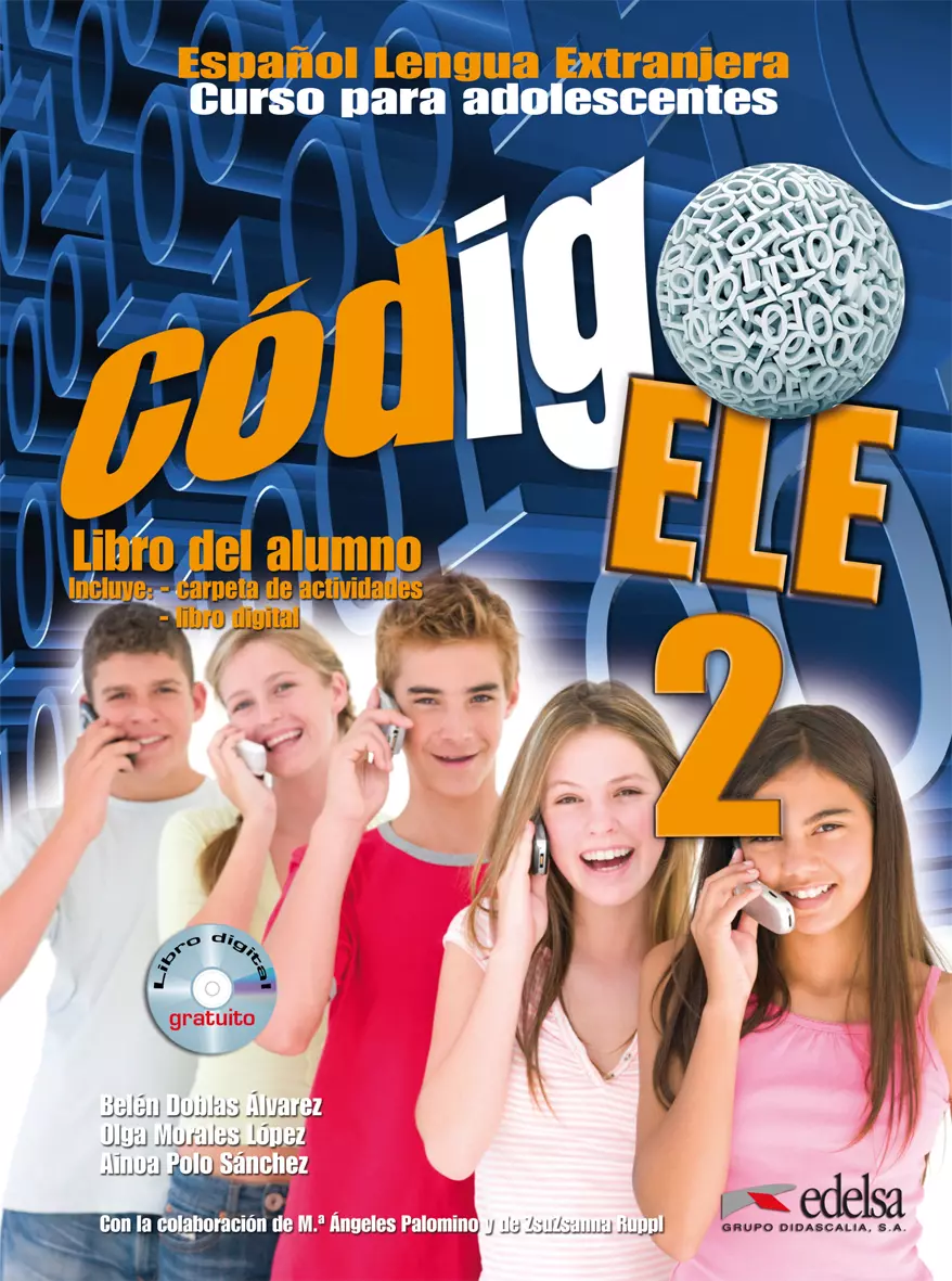 Książka - Codigo Ele 2. Libro del alumno + CD