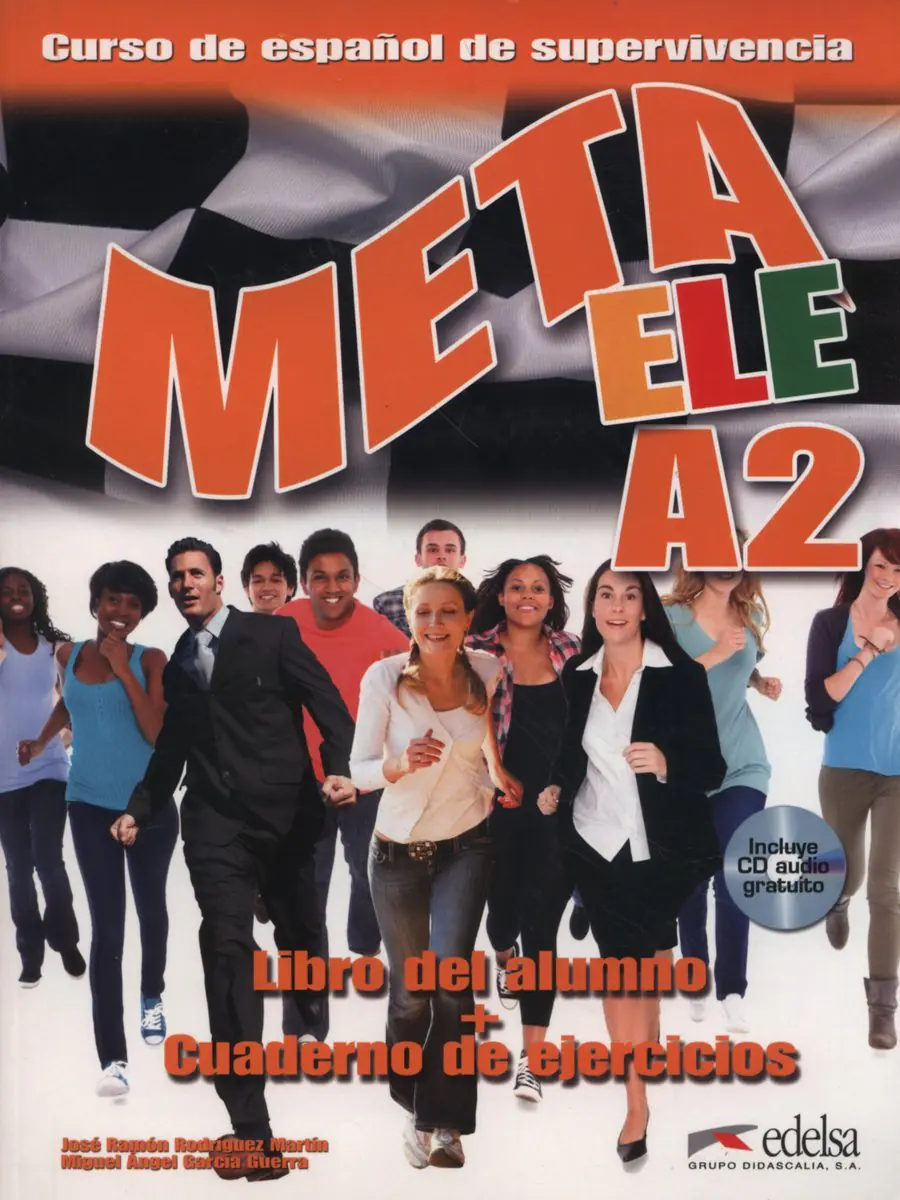 Książka - Meta A2 Libro del alumno + Cuaderno de ejercicios + CD