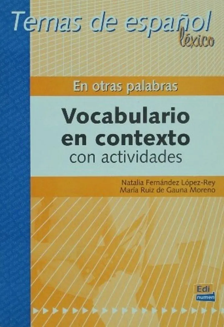 Książka - En otras palabras. Vocabulario en contexto con actividades