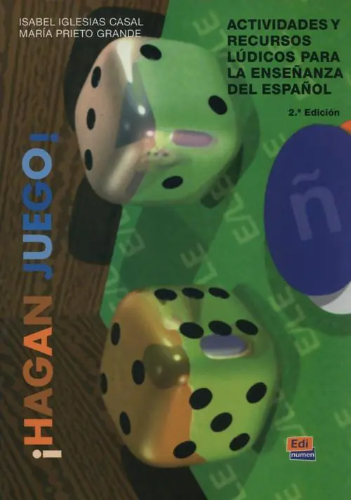 Książka - Hagan juego Actividades y recursos ludicos para la ensenanza del espanol